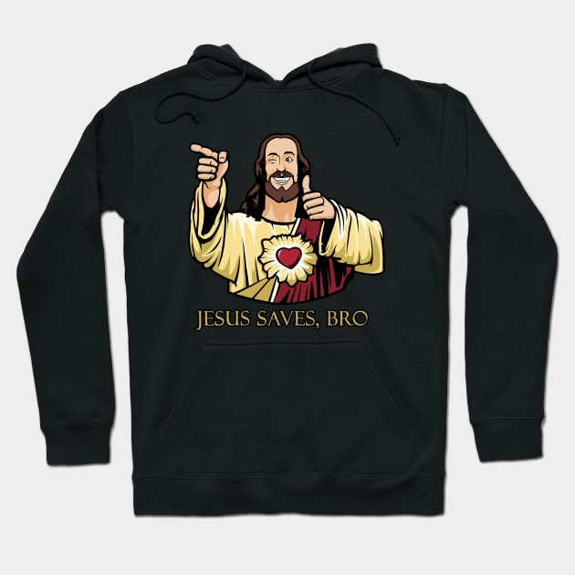 Buddy Christ Hoodie by valentinahramov